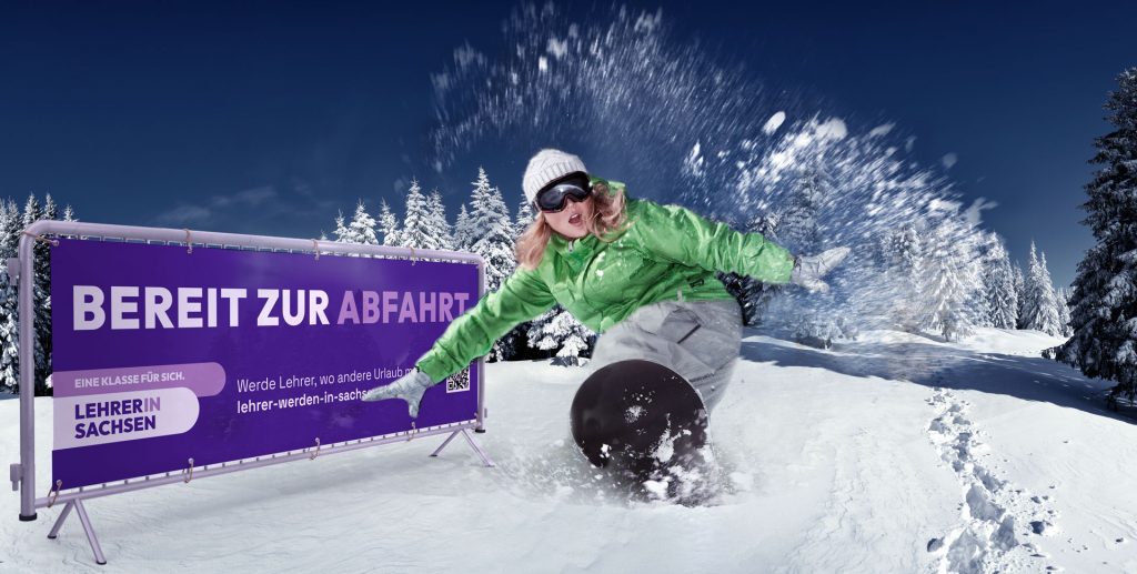 Winterkampagne in Sachsen