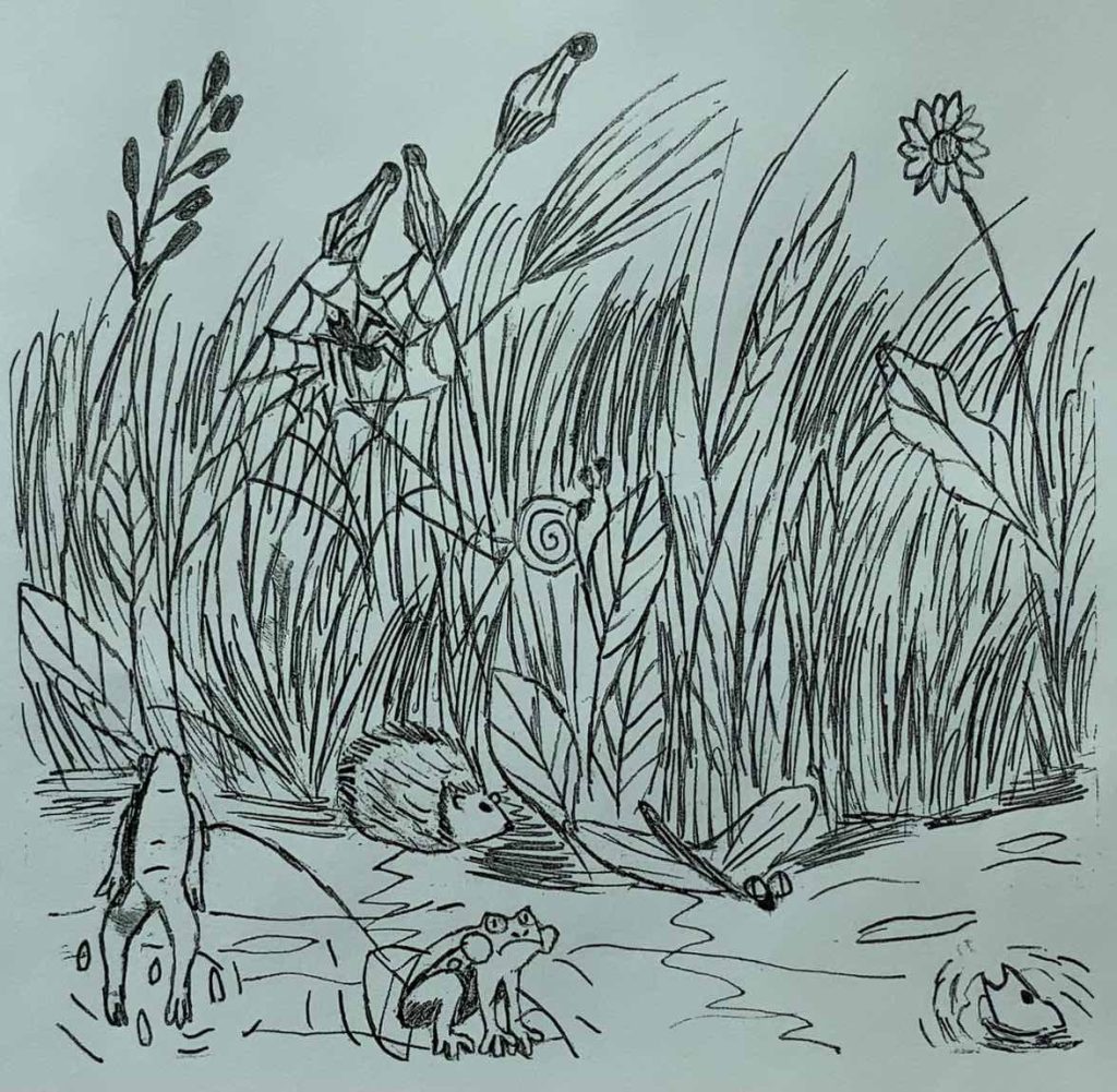 Kunstwerk eines Schülers / einer Schülerin